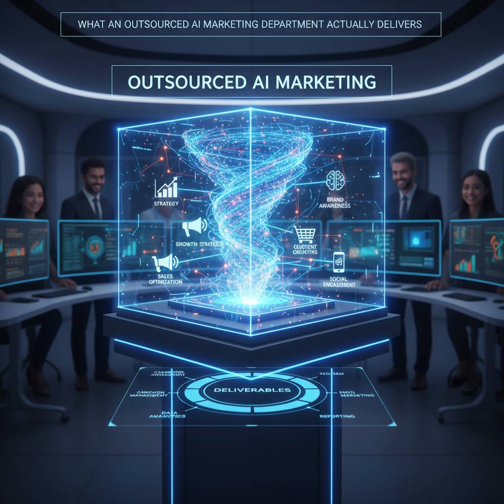 What an Outsourced AI Marketing Department Actually Delivers