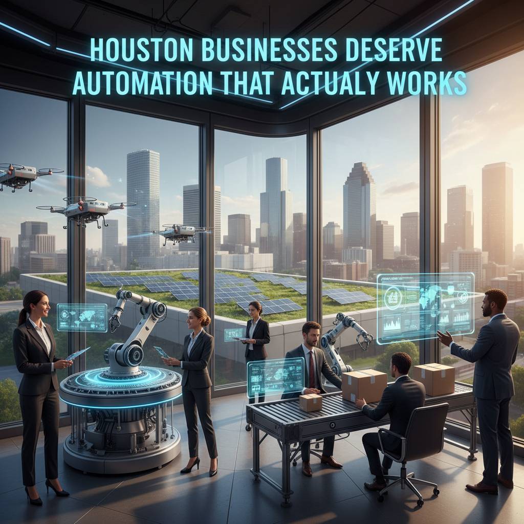 Houston Businesses Deserve Automation That Actually Works