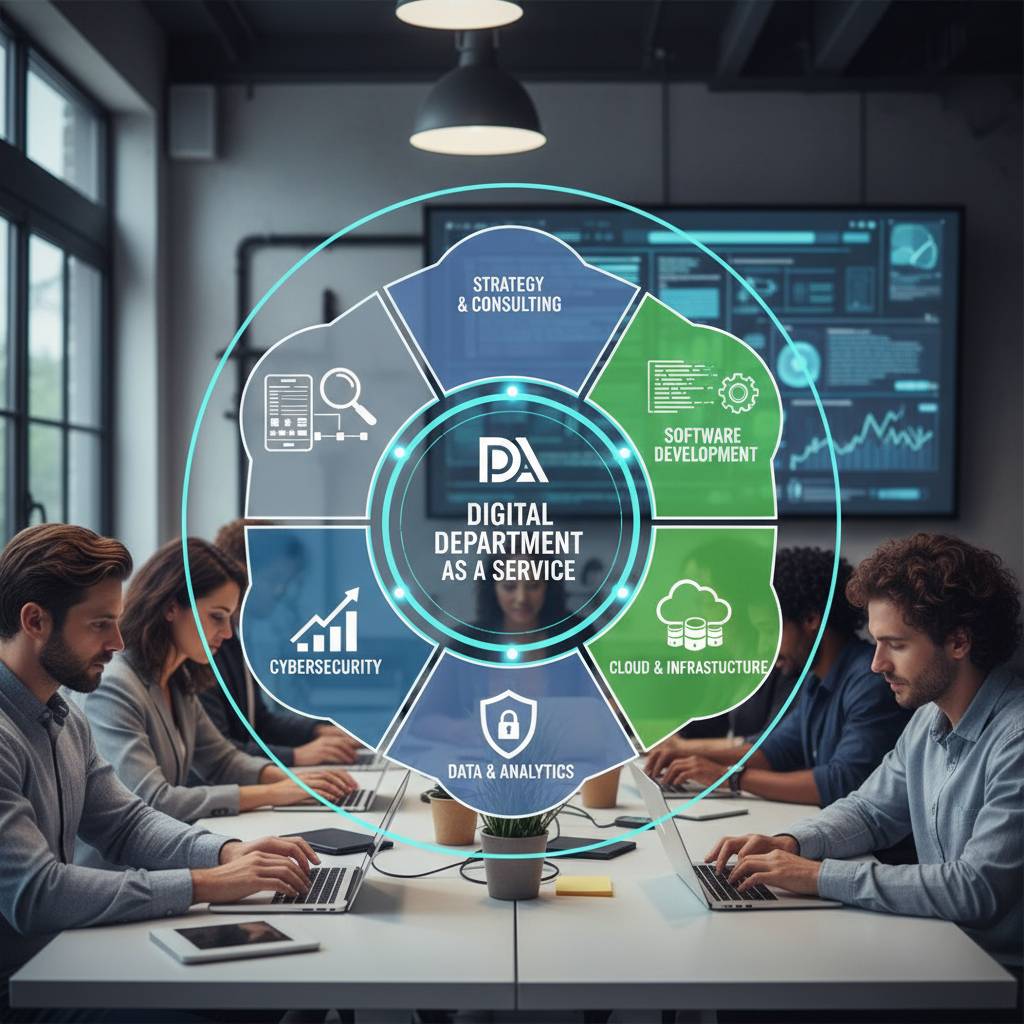 What Does a Digital Department as a Service Actually Include?